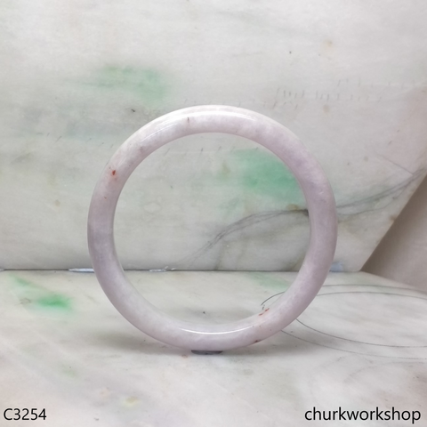 Lavender jade bangle