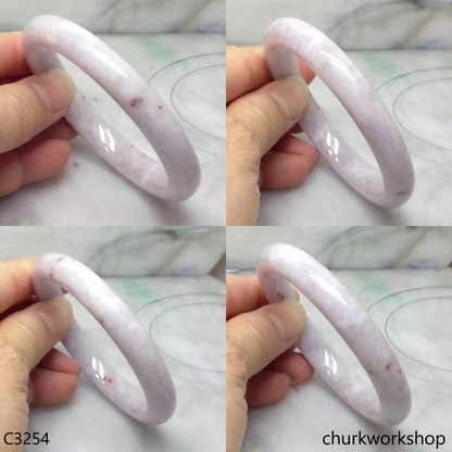 Lavender jade bangle