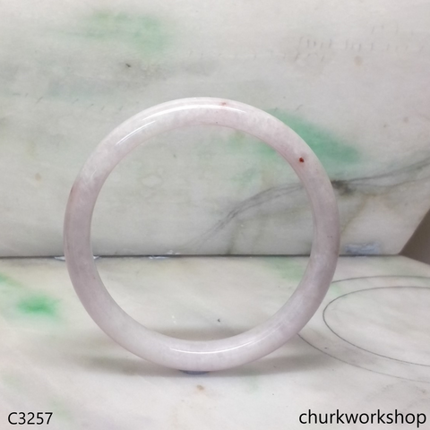 Lavender jade bangle