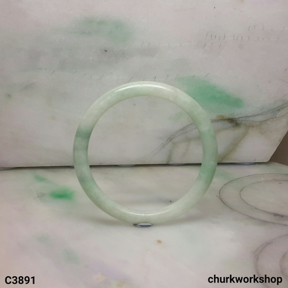 Small light green jade bangle
