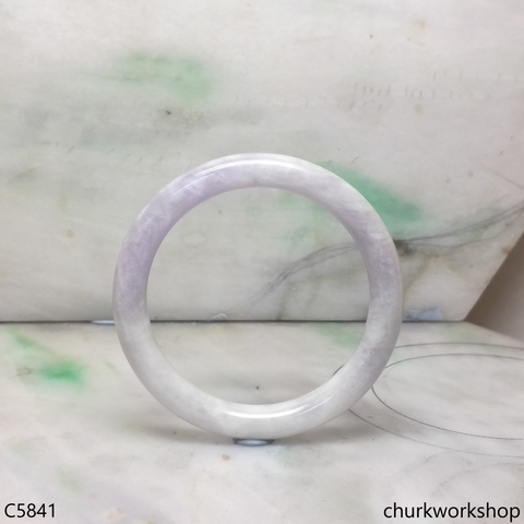 Lavender jade bangle