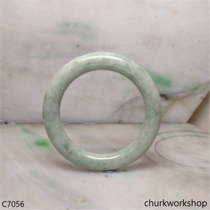 Light green jade bangle