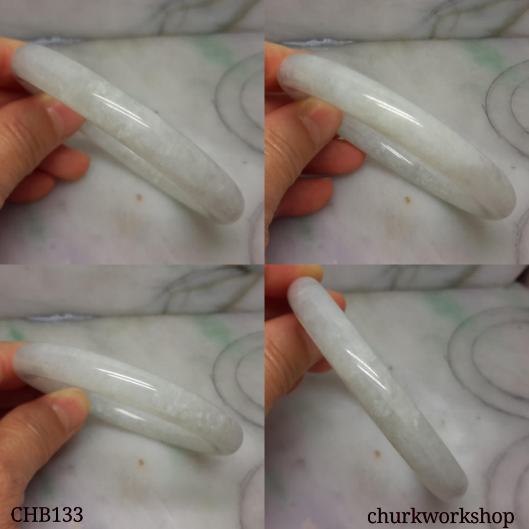White jade bangle