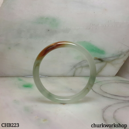 Small light green jade bangle