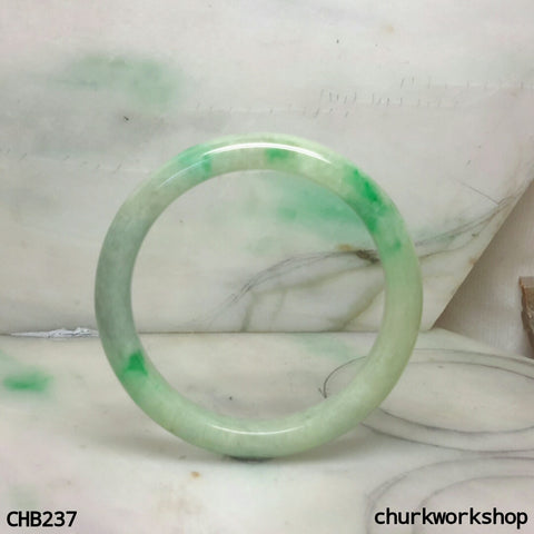 Green jade bangle