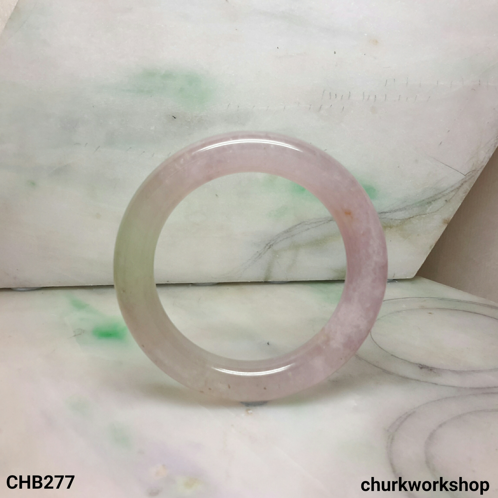 Reserved for MagicalFlowerPot       Lavender rounded jade bangle
