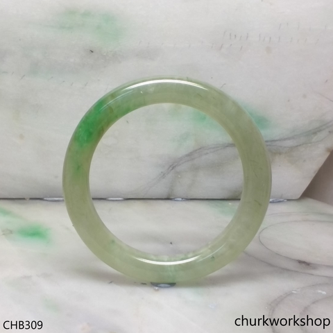 Green jade bangle
