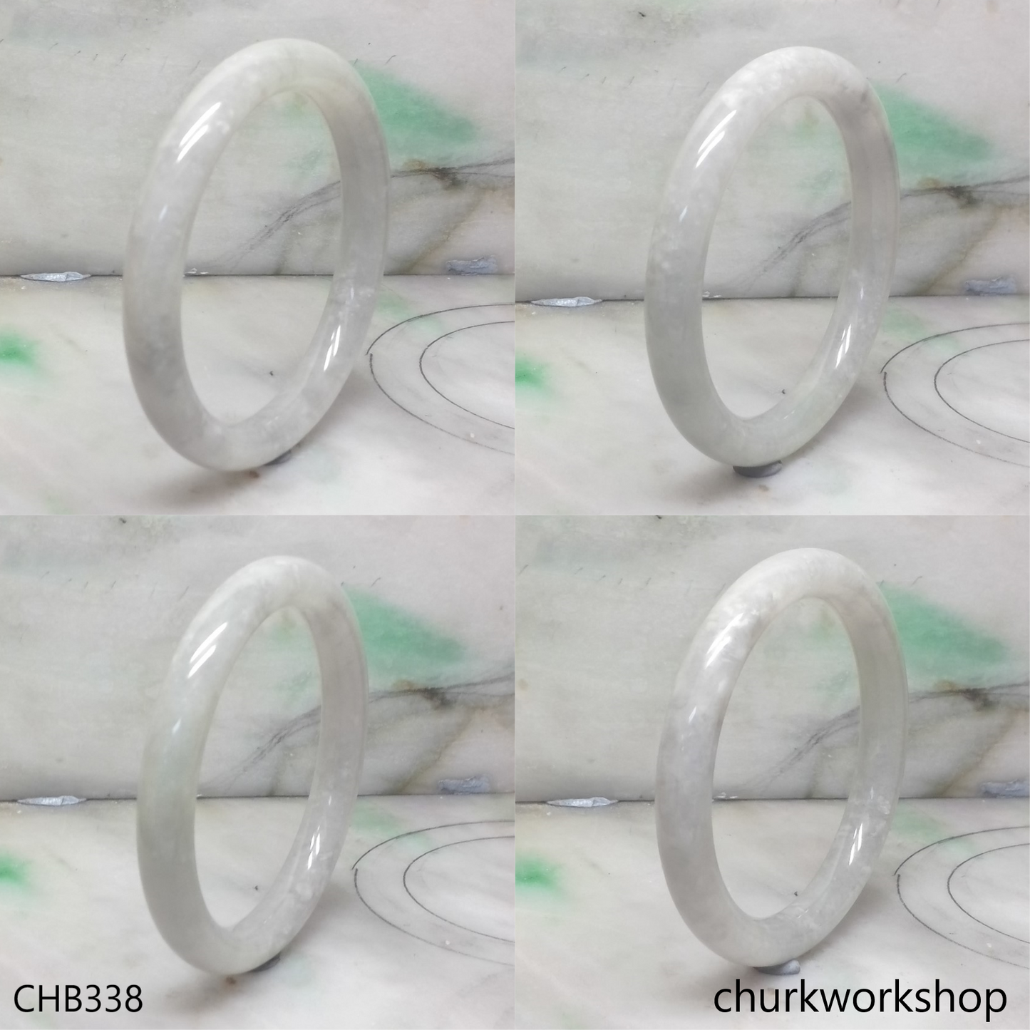 White jade bangle