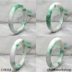 Jade bangle, green jade bangle
