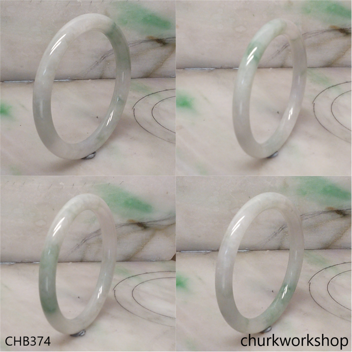 Bluish green bangle