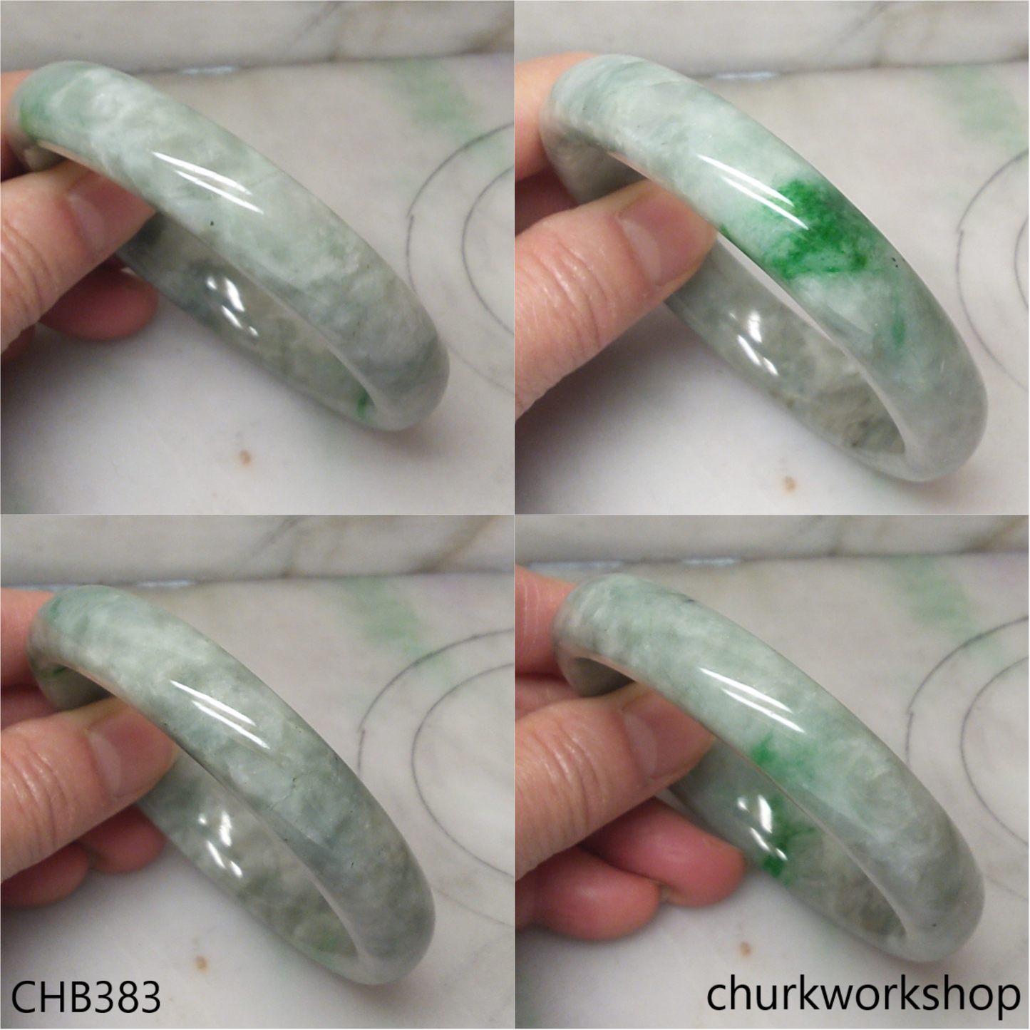 Large jade bangle