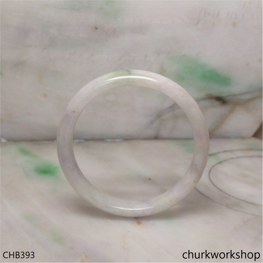 Pale lavender mix pale green bangle