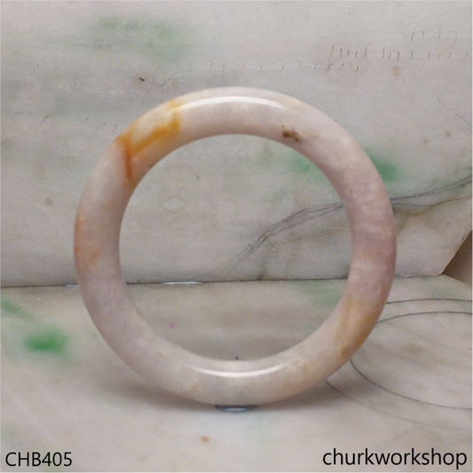 Lavender jade bangle