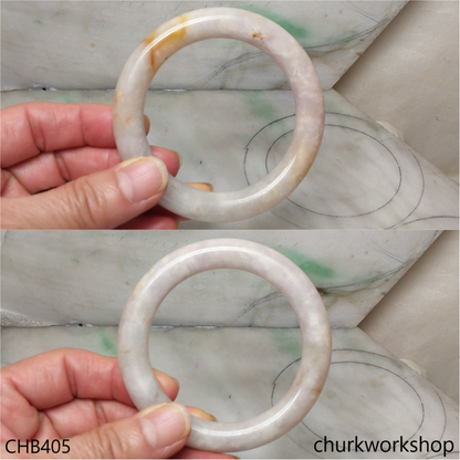 Lavender jade bangle