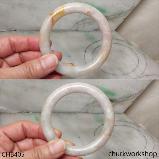 Lavender jade bangle