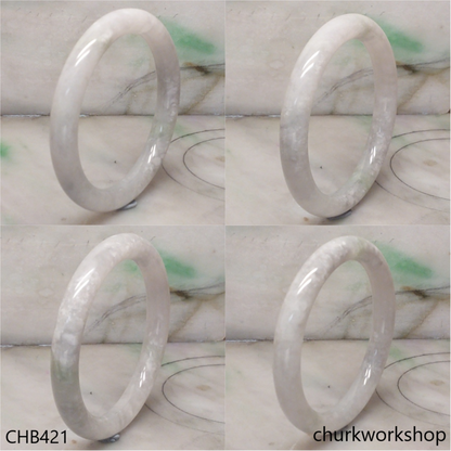 White jade bangle