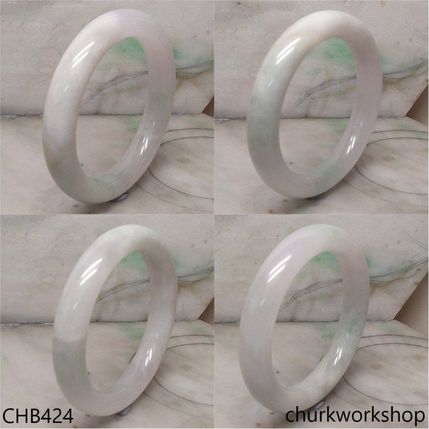 White jade bangle