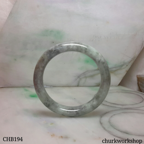 Grayish lavender with splotches black