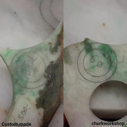 Reserved for Katelyn Custom made jade band set
