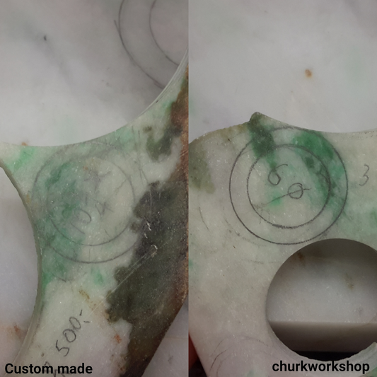 Reserved for Katelyn Custom made jade band set