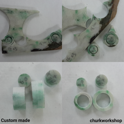 Reserved for Katelyn Custom made jade band set