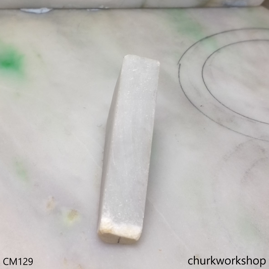 Reserved for TongLing   Custom made white jade band
