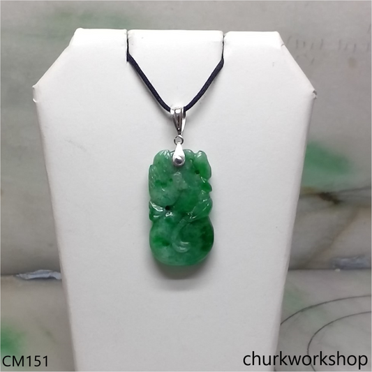 Custom jade pendant