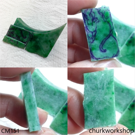 Custom jade pendant
