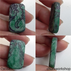 Custom jade pendant