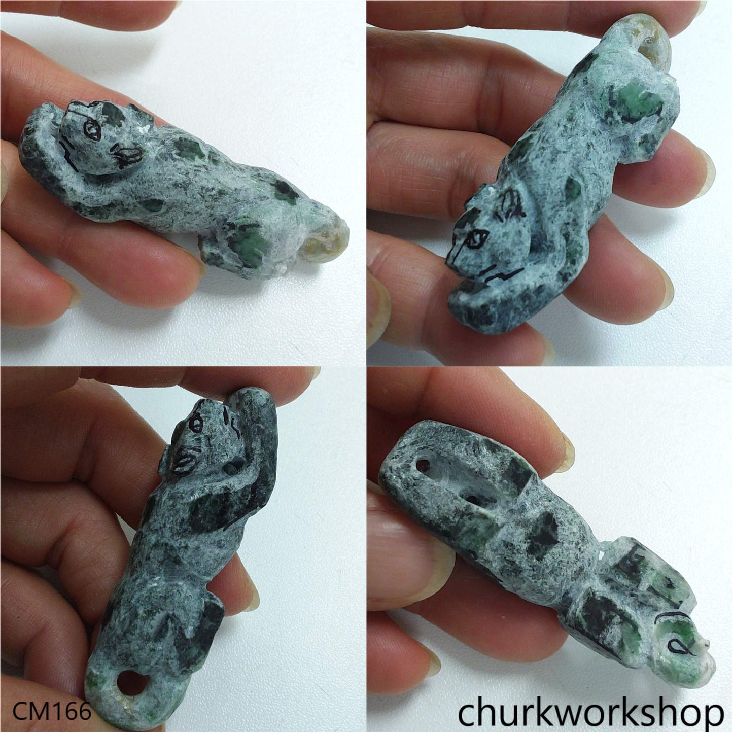 Custom cut Jade Mountain Lion