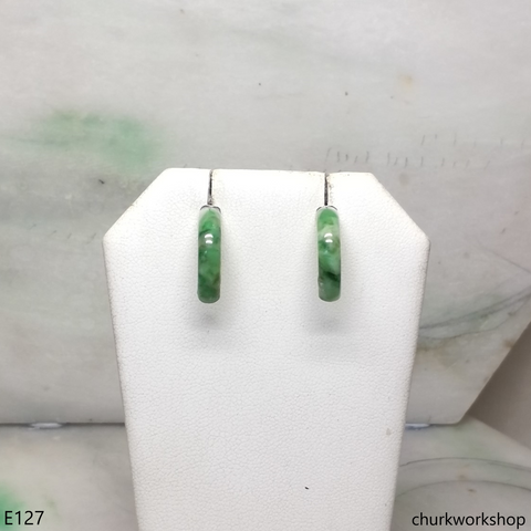 Bridge shape ear studs sterling silver