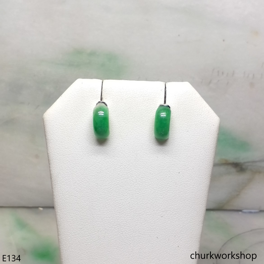 Bridge shape ear studs sterling silver