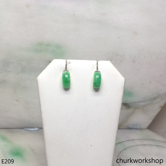 Bridge shape ear studs sterling silver