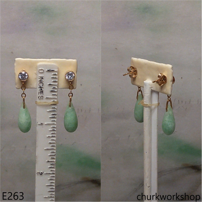 Rain drop earrings 14K gold filled