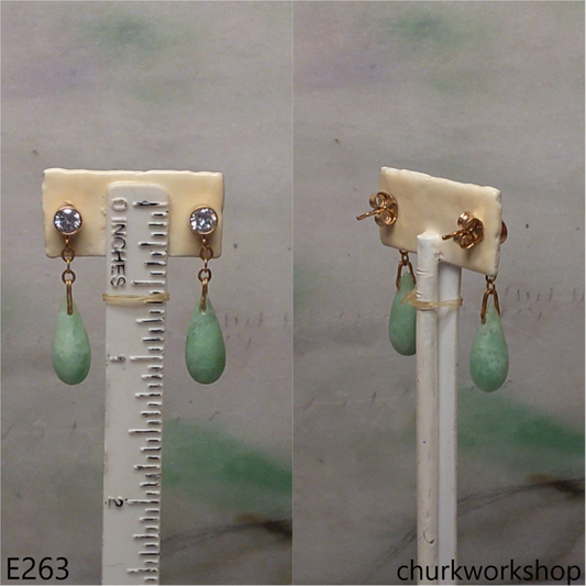 Rain drop earrings 14K gold filled