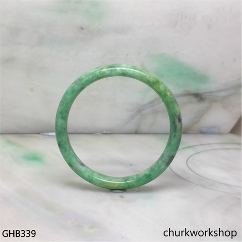 Small green jade bangle