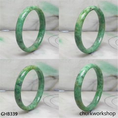 Small green jade bangle