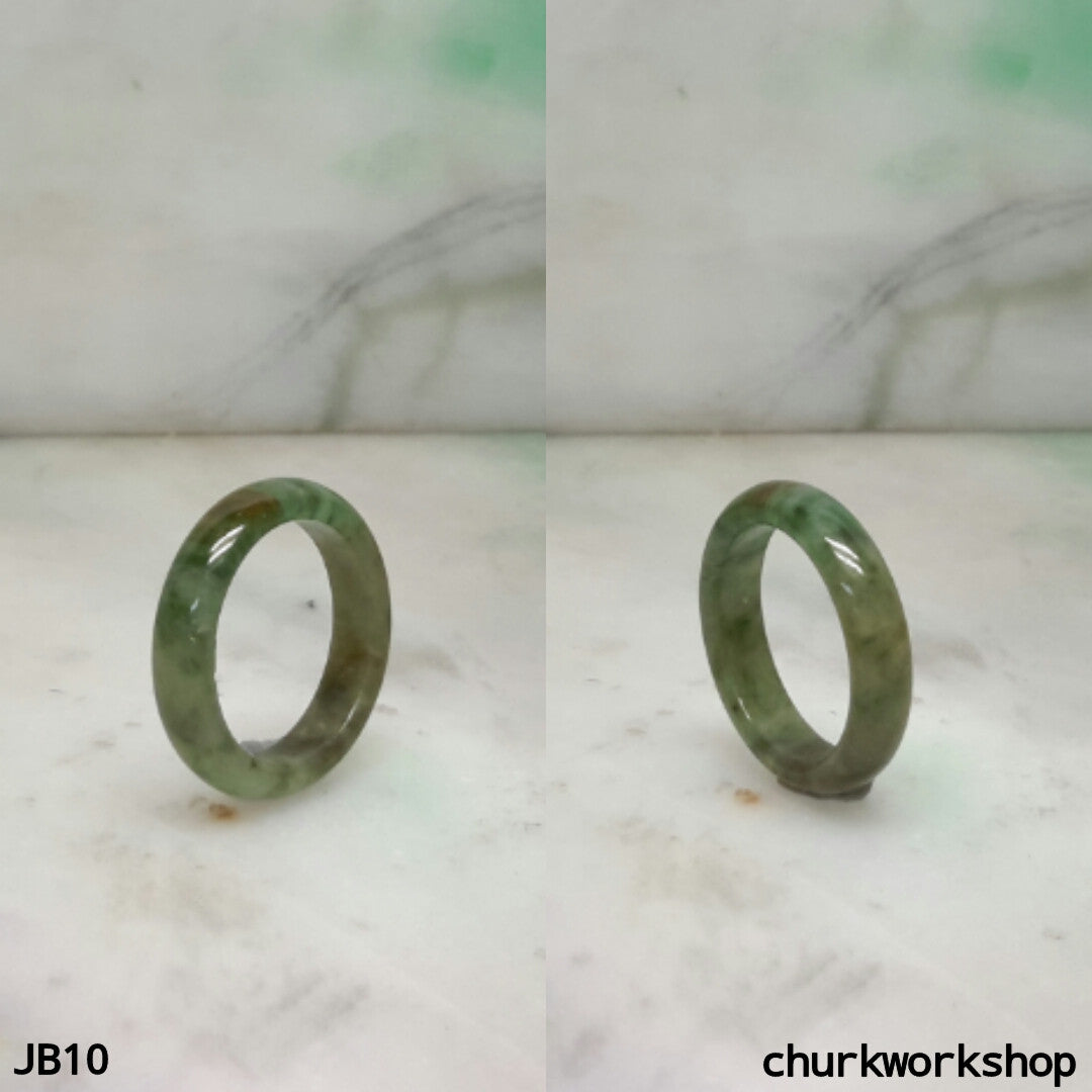 Multi-color jade band