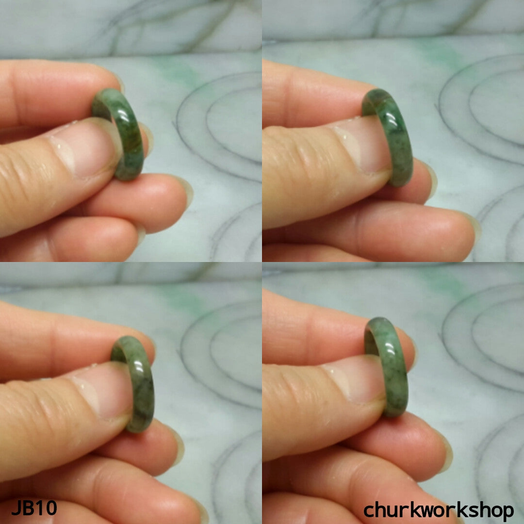 Multi-color jade band