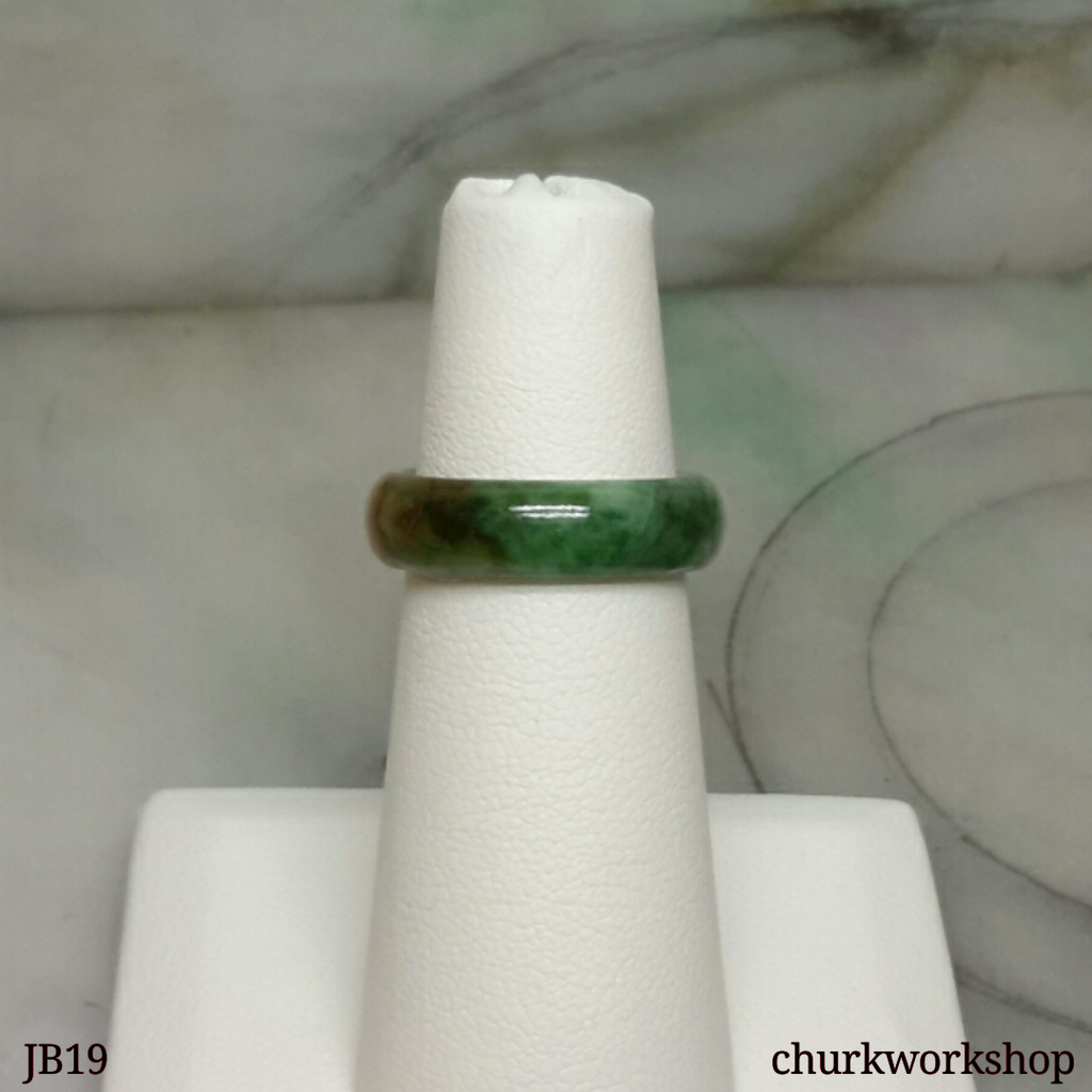 Multi-color jade band