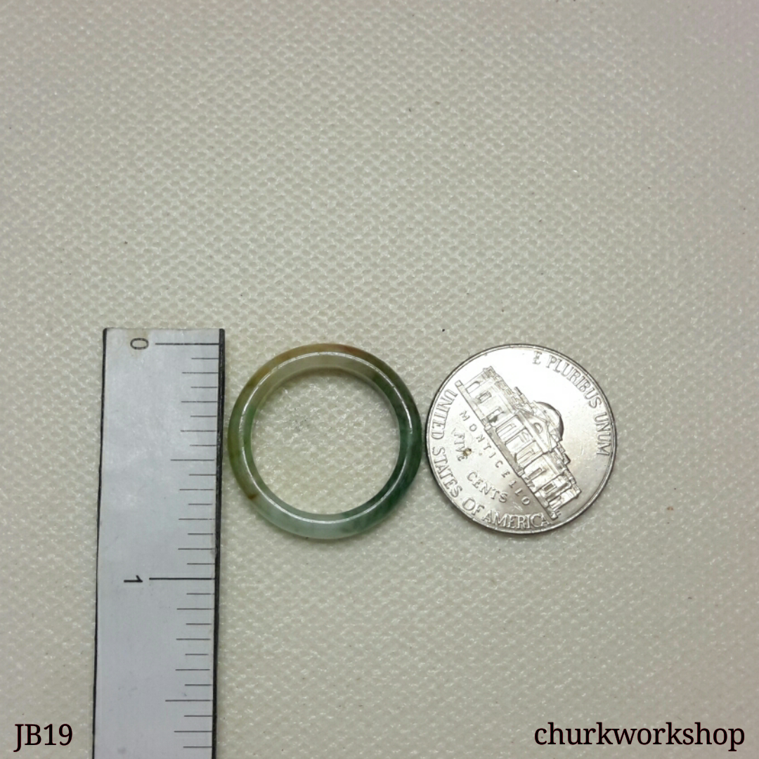 Multi-color jade band