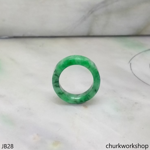 Green jade unisex jade band