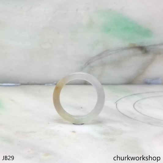 Pale lavender jade unisex jade band
