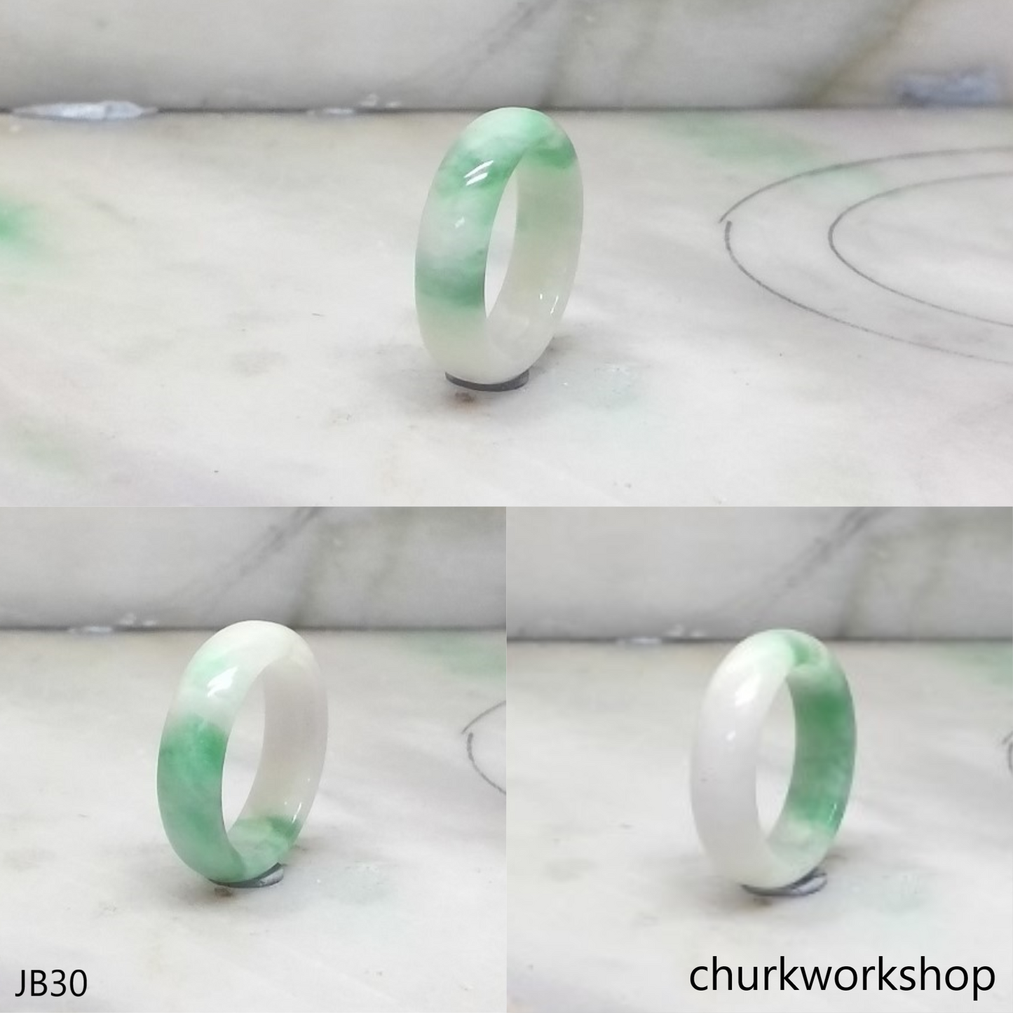 Unisex jade band