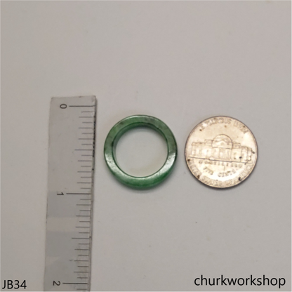 Green jade unisex jade band