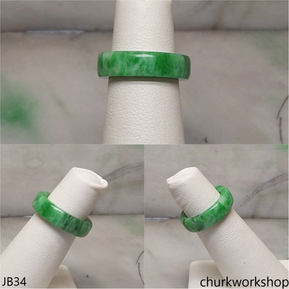 Green jade unisex jade band