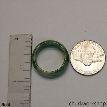 Green jade unisex jade band