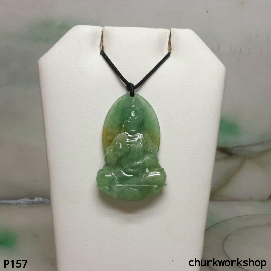Green jade lady Buddha