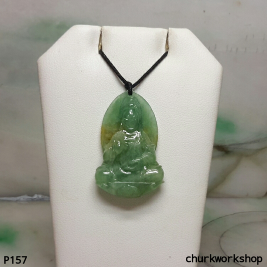 Green jade lady Buddha