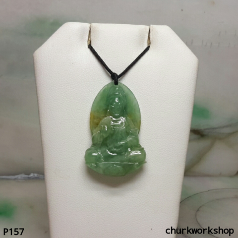Green jade lady Buddha